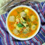 Sopa De Albondigas De Pollo