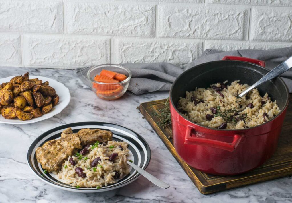 Jamaican Rice And Peas - An Authentic Caribbean Side Dish