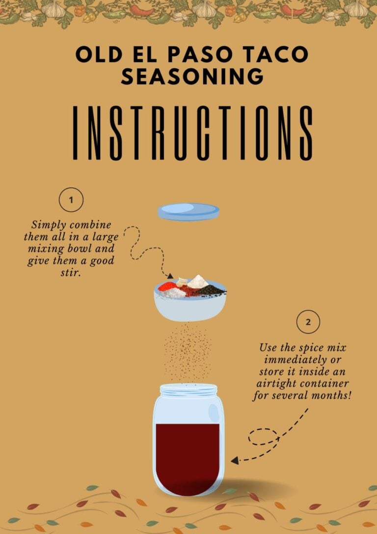 Old El Paso Taco Seasoning Easy Recipe Loaded With Flavors