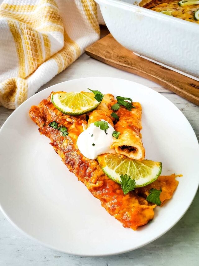 TikTok's Popular Taquito Enchiladas Effortless and Delicious Dinner