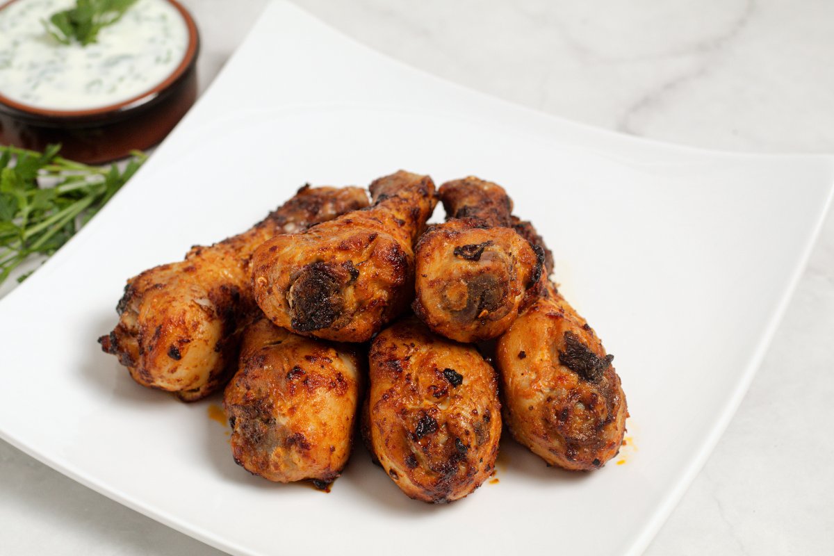 Crispy Air Fryer Piri Piri Chicken Drumsticks (3)