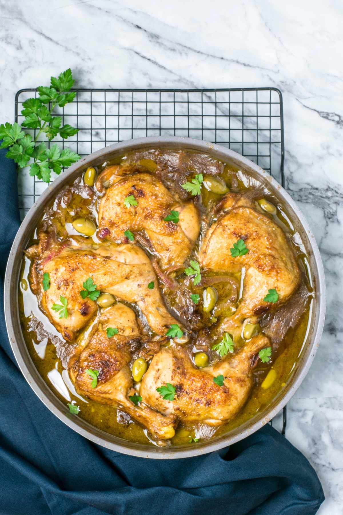 Senegalese Yassa Chicken.